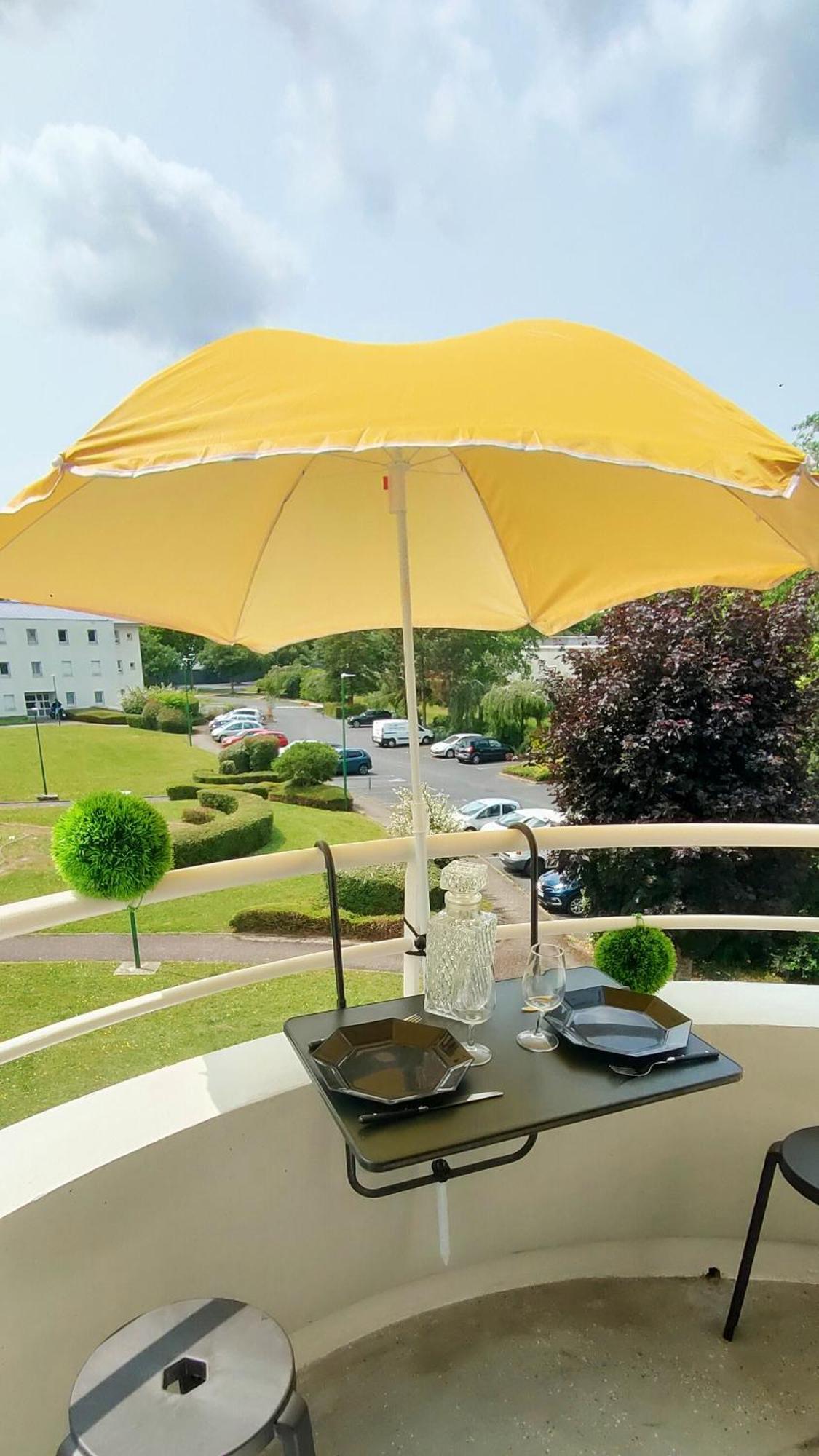 Le Doux Viking Cosy Balcon Parking Beaulieu Apartment Caen