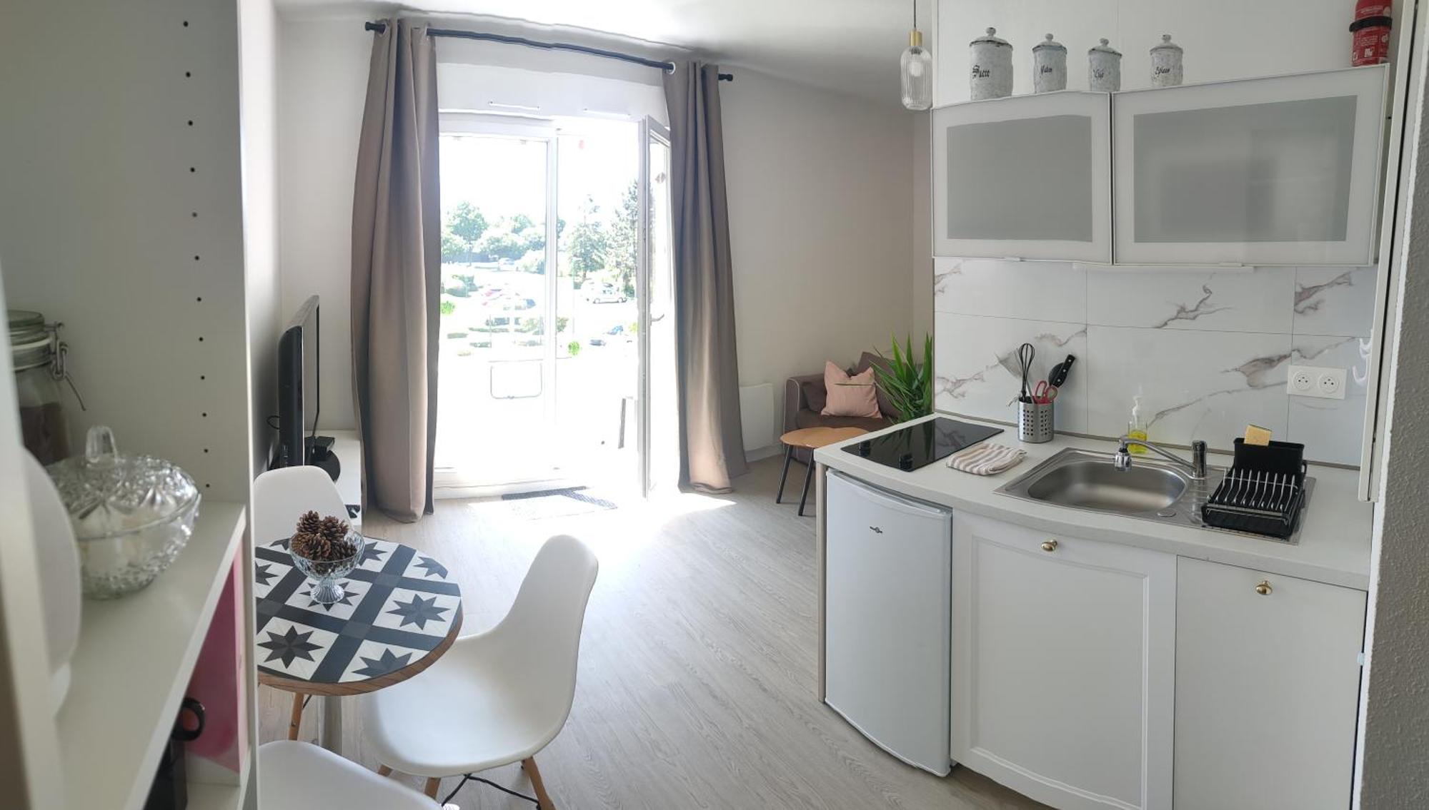 Le Doux Viking Cosy Balcon Parking Beaulieu Apartment Caen