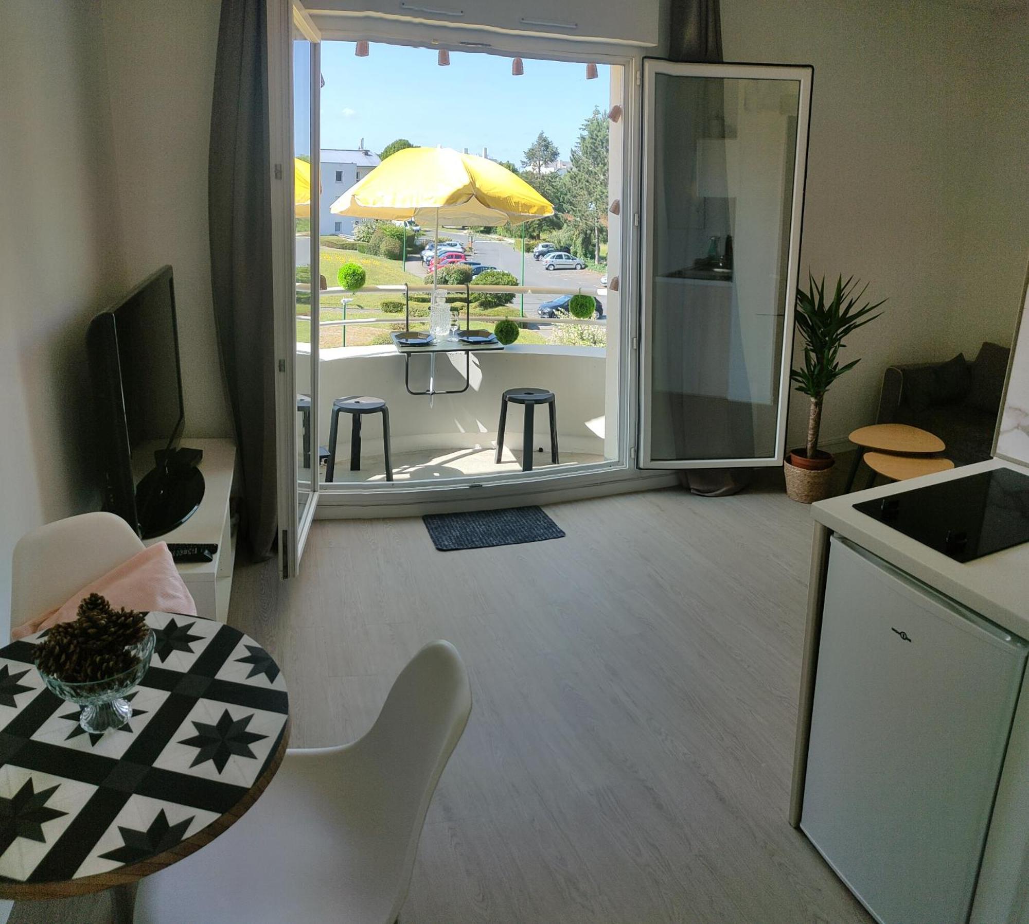 Le Doux Viking Cosy Balcon Parking Beaulieu Apartment *